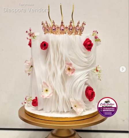 White Celebration Cake