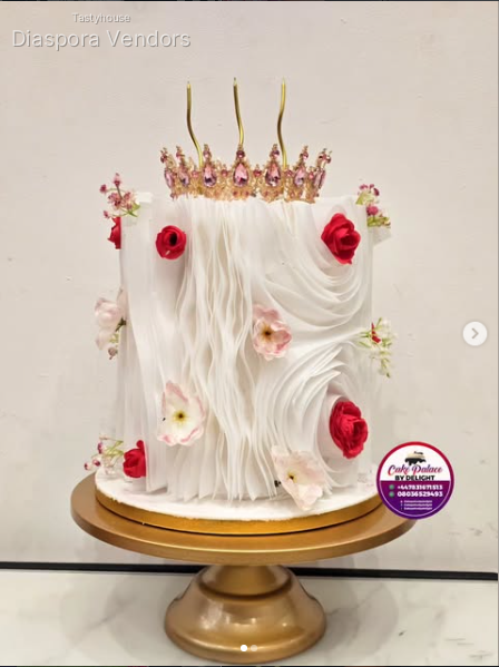 White Celebration Cake