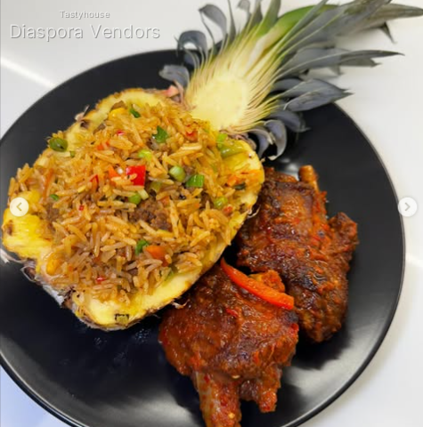 Pineapple Fried Rice with Shrimp
