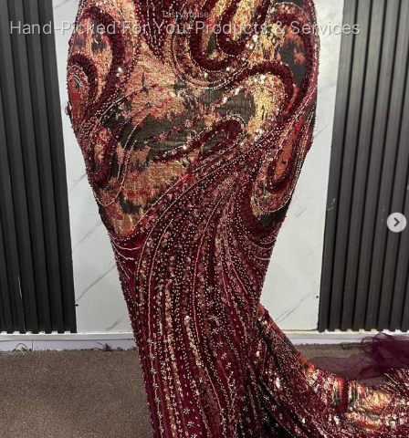 Jacquard Beaded Lace Fabric