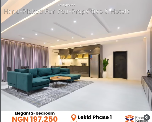 Elegant 2-Bedroom Apartment with Open-Style Kitchen
