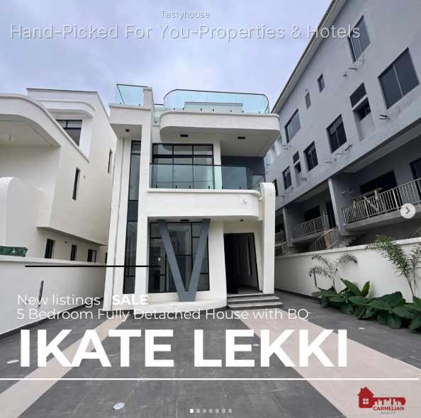 Luxury 5-Bedroom Fully Detached Duplex with BQ & Private Pool