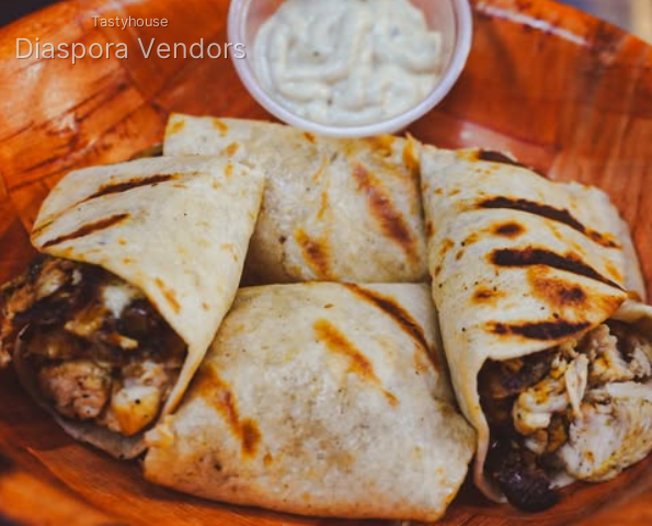 Chicken & Plantain Tortilla Wrap