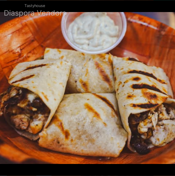 Chicken & Plantain Tortilla Wrap