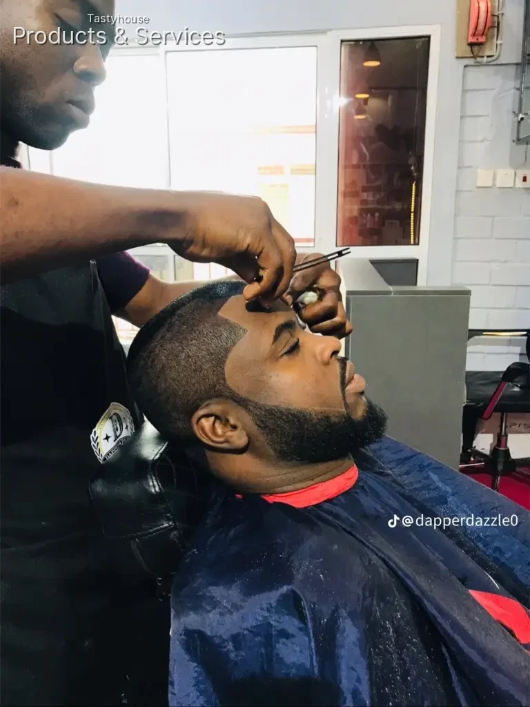 Dapper&dazzle haircut