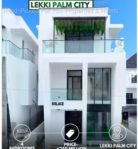 4-Bedroom Fully Detached Duplex with BQ, Swimming Pool