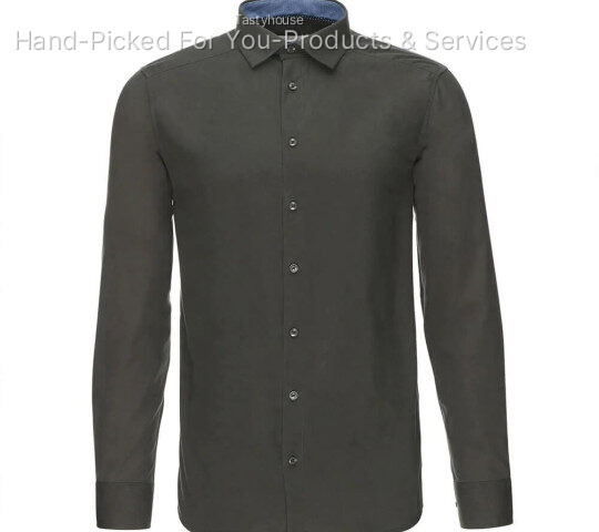 Essential Long Sleeve Button-Down Shirt