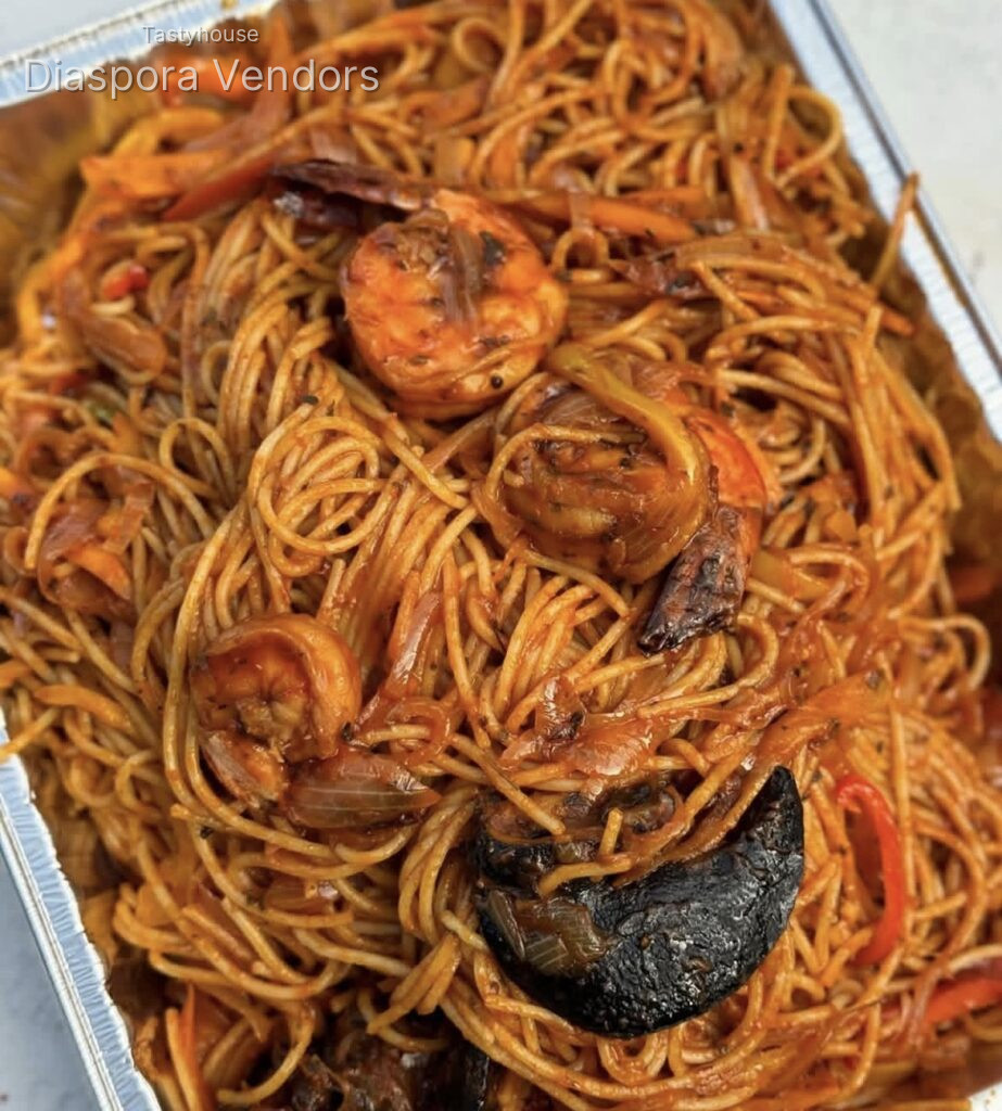 Rice, Spaghetti, Turkey & Plantain