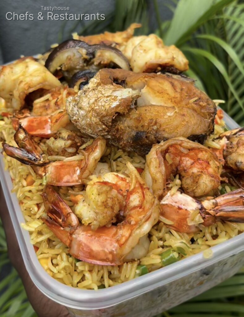 Seafood + Basmati Fried Rice