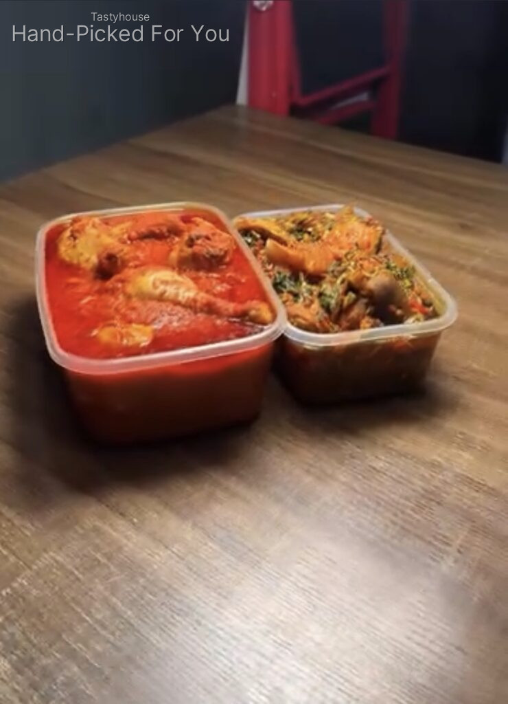 Freshly made soup bowls