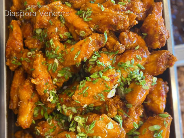 Sweet & Spicy Chicken Wings