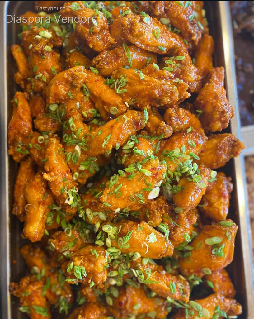 Sweet & Spicy Chicken Wings
