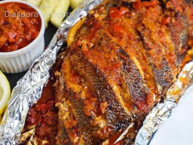 Grilled fish
