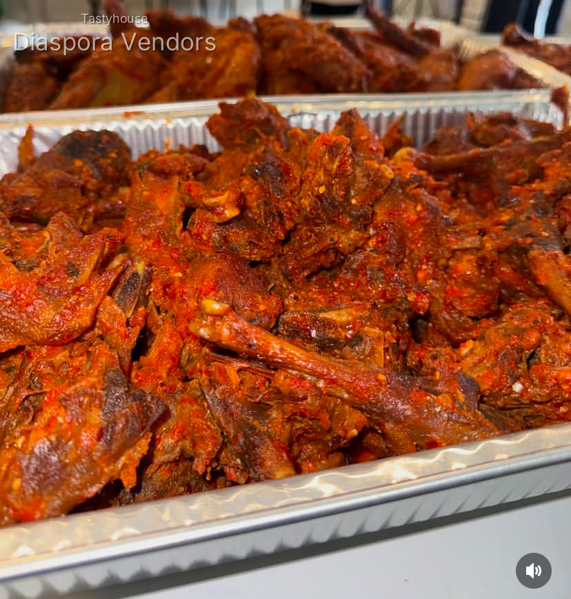 Peppered chicken