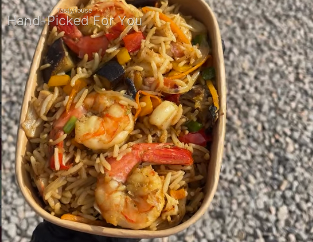 Seafood Jambalaya Jollof Rice