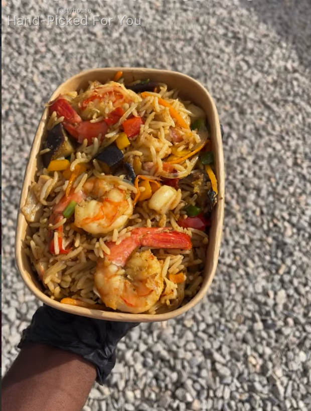 Seafood Jambalaya Jollof Rice