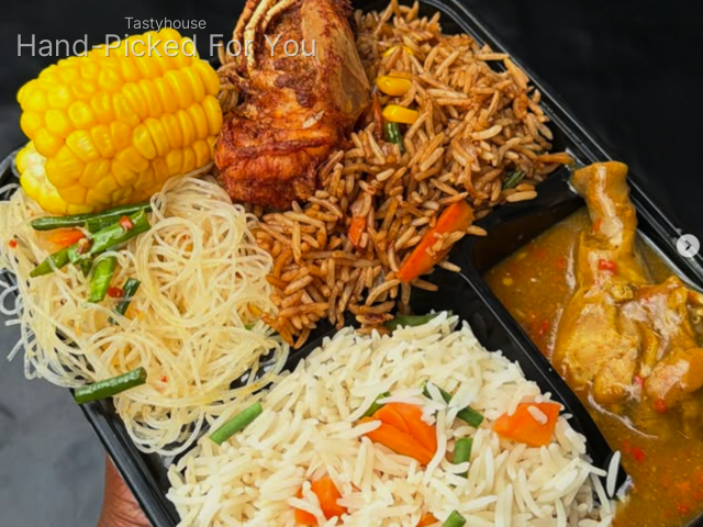 Lunch Food Tray