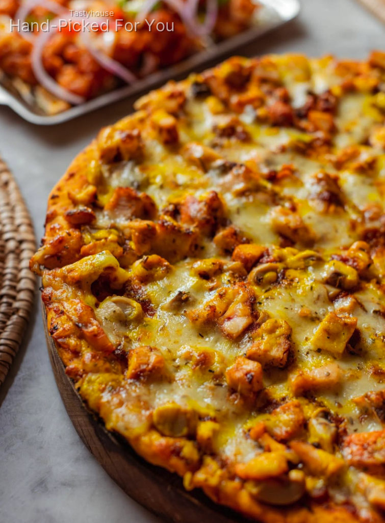 Chicken & Mushroom Pizza