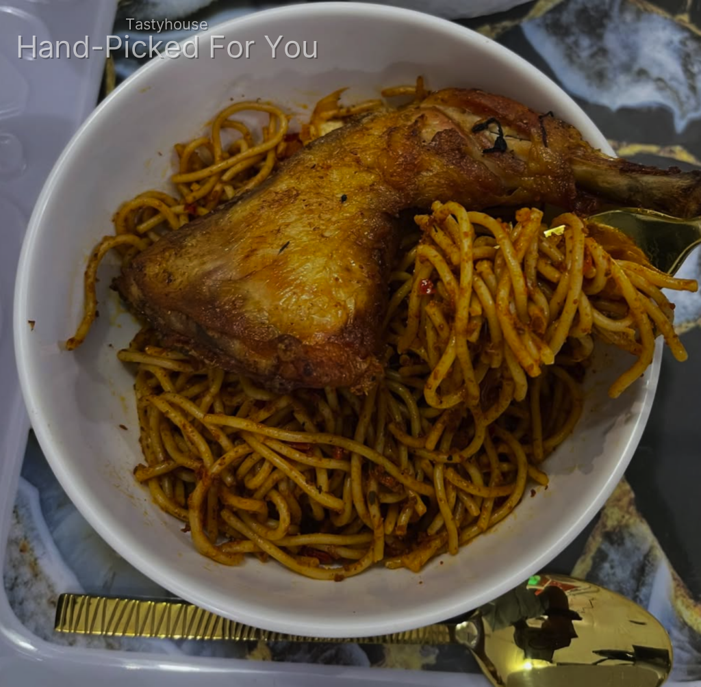 Spaghetti and Chicken