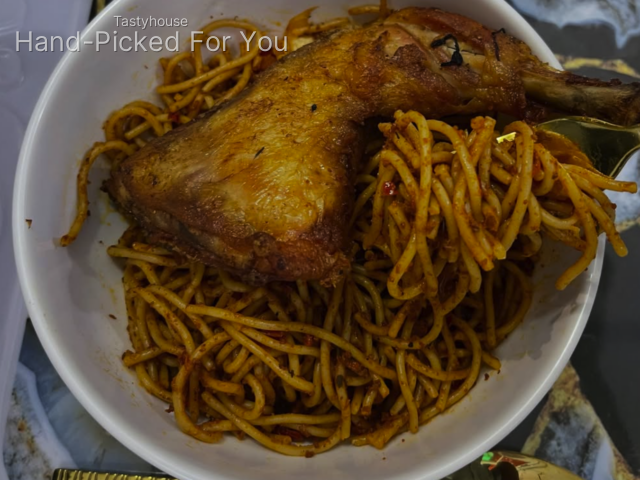 Spaghetti and Chicken