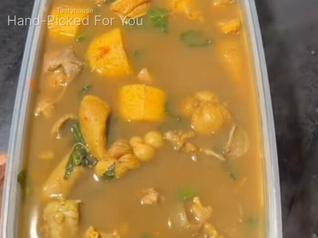 Pepper soup (5L bowl)
