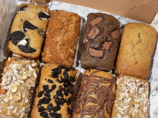 Set of 8pcs banana bread