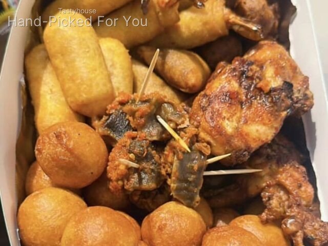 A box of Small chops