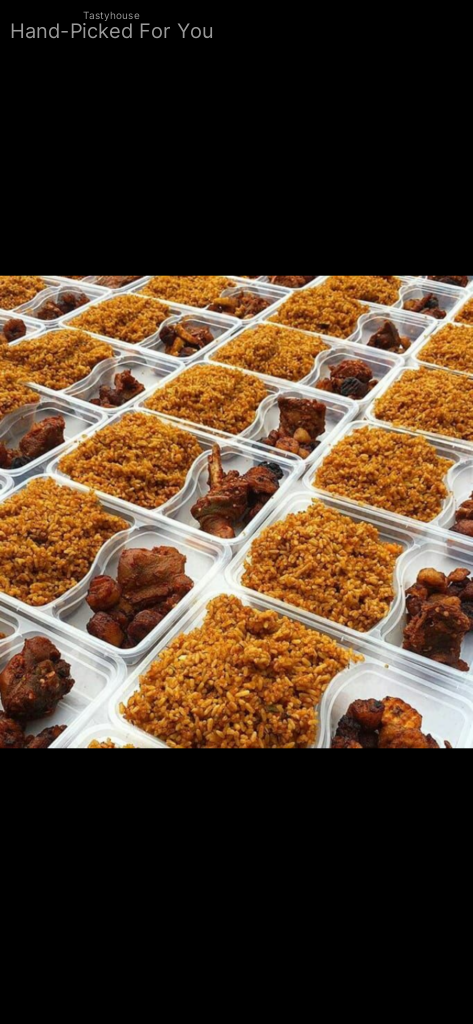Jollof Fried Rice Chicken|Beef