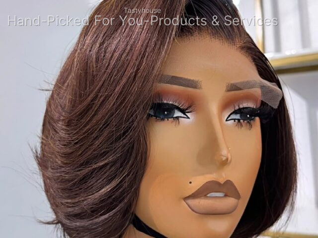 layered bob.
