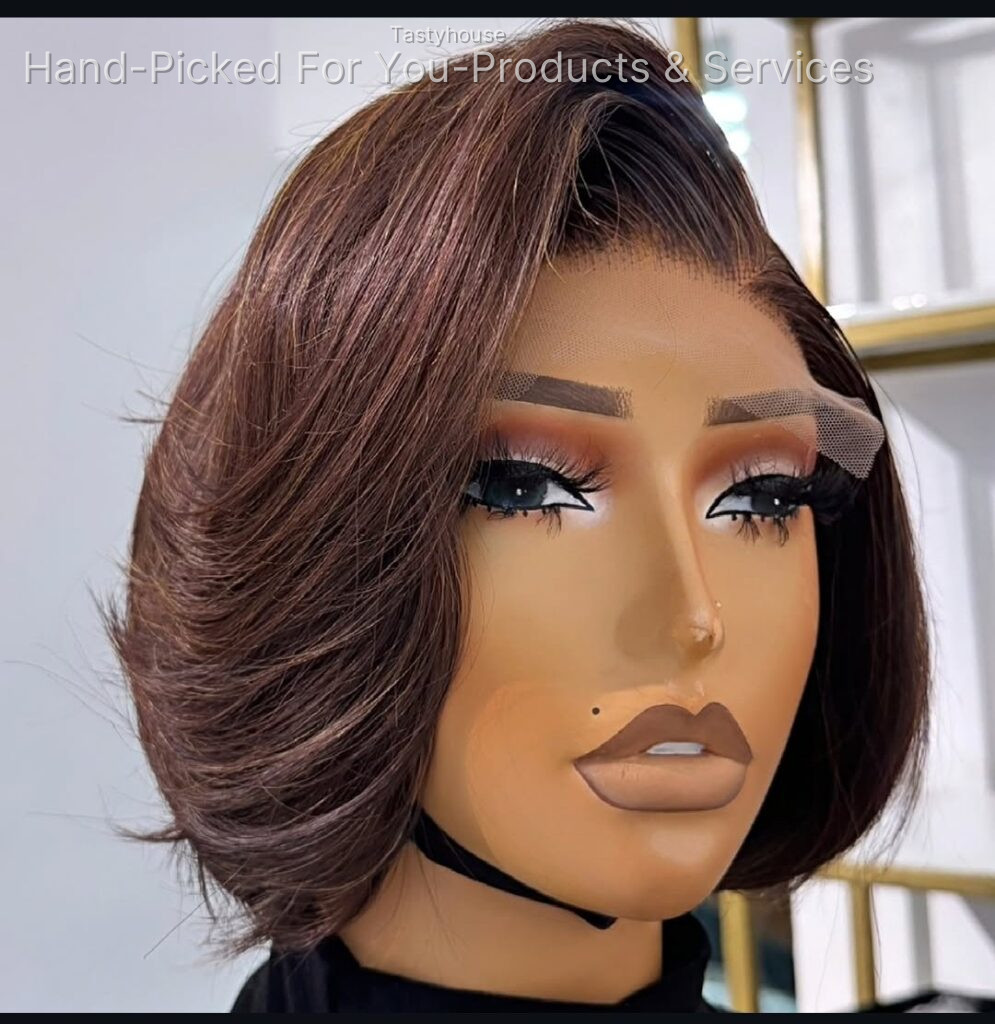 layered bob.