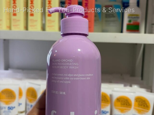 Saltair Island Orchid Body Wash