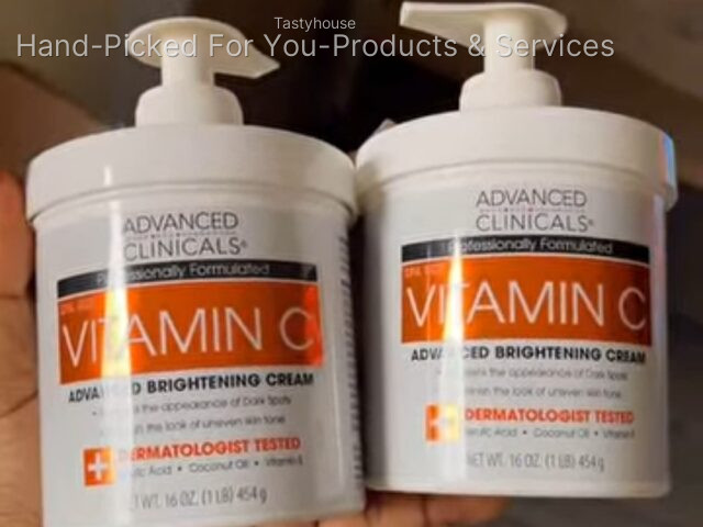 Advanced Clinicals Vitamin C Body Cream