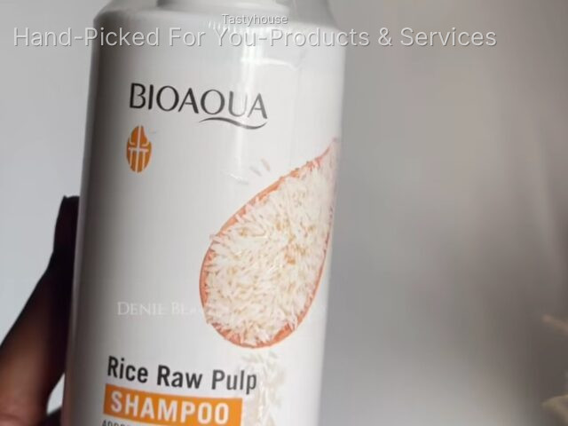Bioaqua Rice Raw Pulp Shampoo