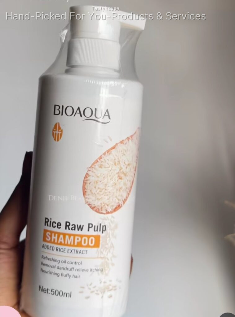 Bioaqua Rice Raw Pulp Shampoo