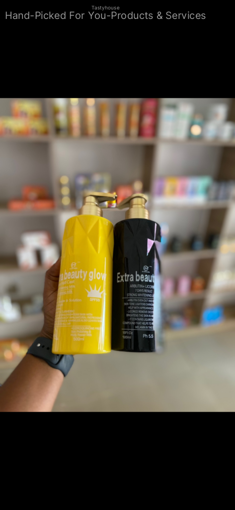 Extra beauty glow lotion