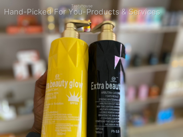 Extra beauty glow lotion