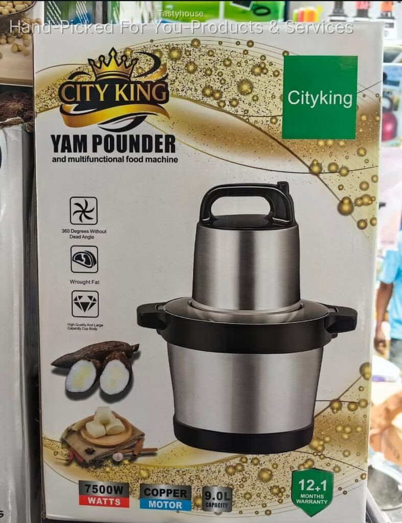 city king yam pounder