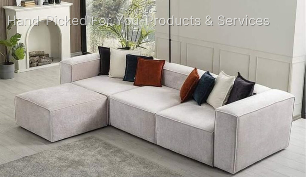 L – shape sofas