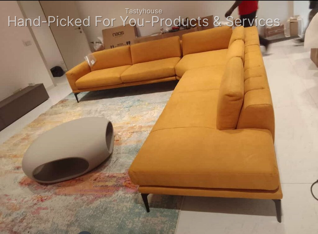 L – shape sofas