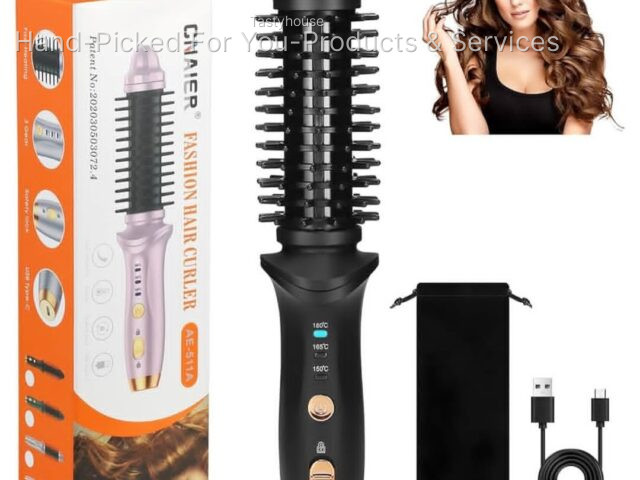 Cordless Curling Iron Brush