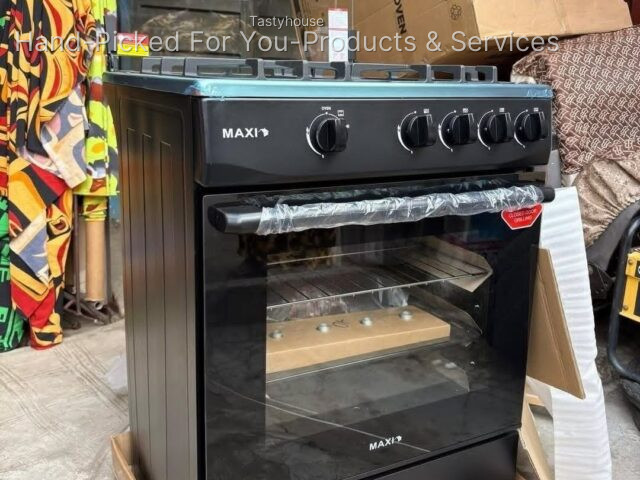 4 face standing gas with oven