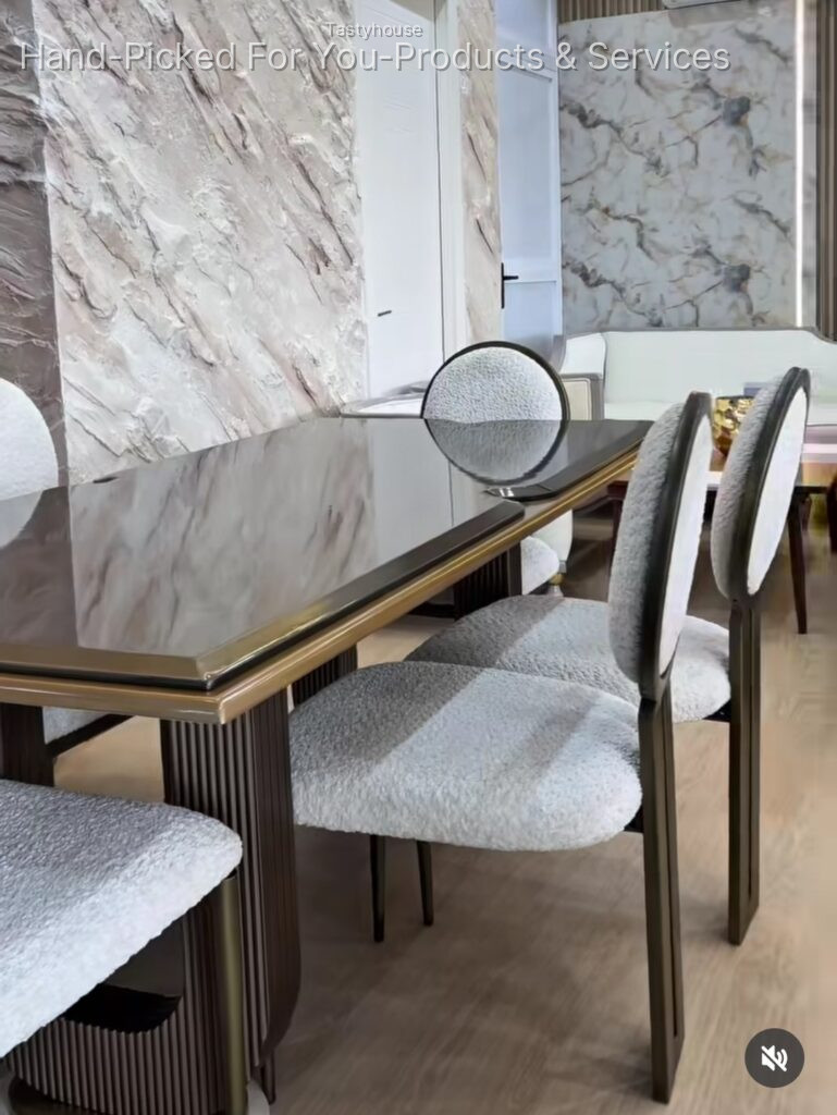 6-Seater Luxury Dining