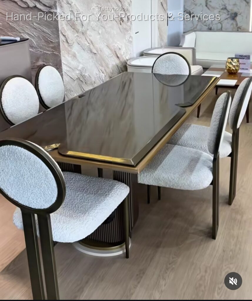 6-Seater Luxury Dining