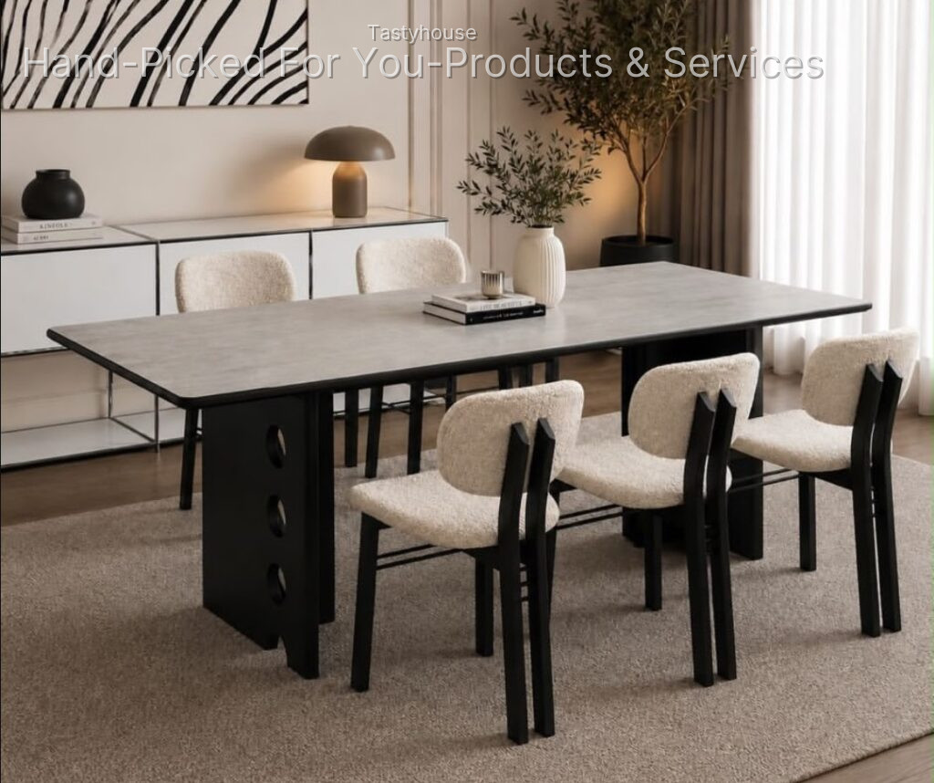 6 seater dining set