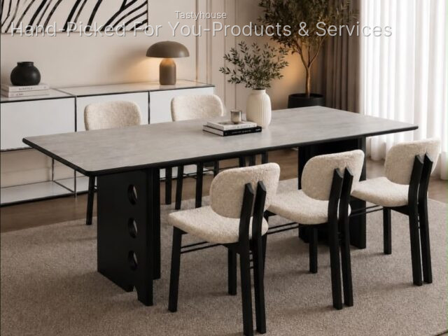 6 seater dining set