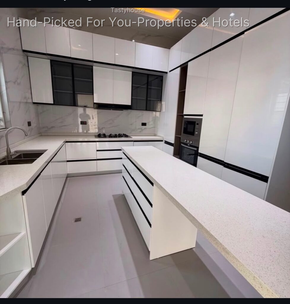Luxury 5-Bedroom Fully Detached Duplex with 2 Guest Chalets & Boys Quarters