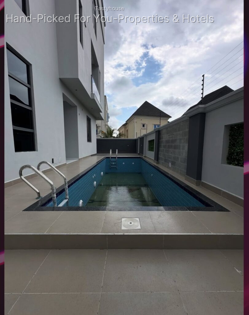 BRAND NEW 5 BEDROOM FULLY DETACHED DUPLEX WITH SWIMMING POOL, ELEVATOR SHAFT & BQ