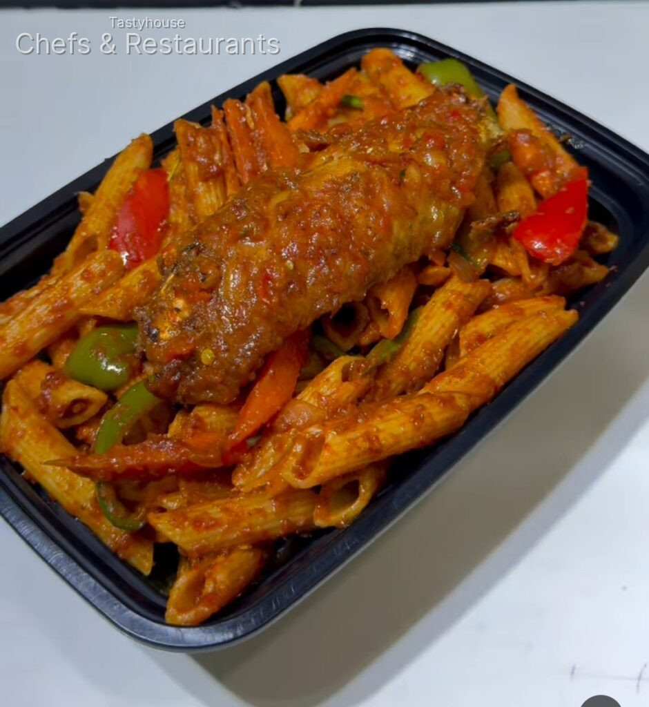 Jollof pasta (penne)