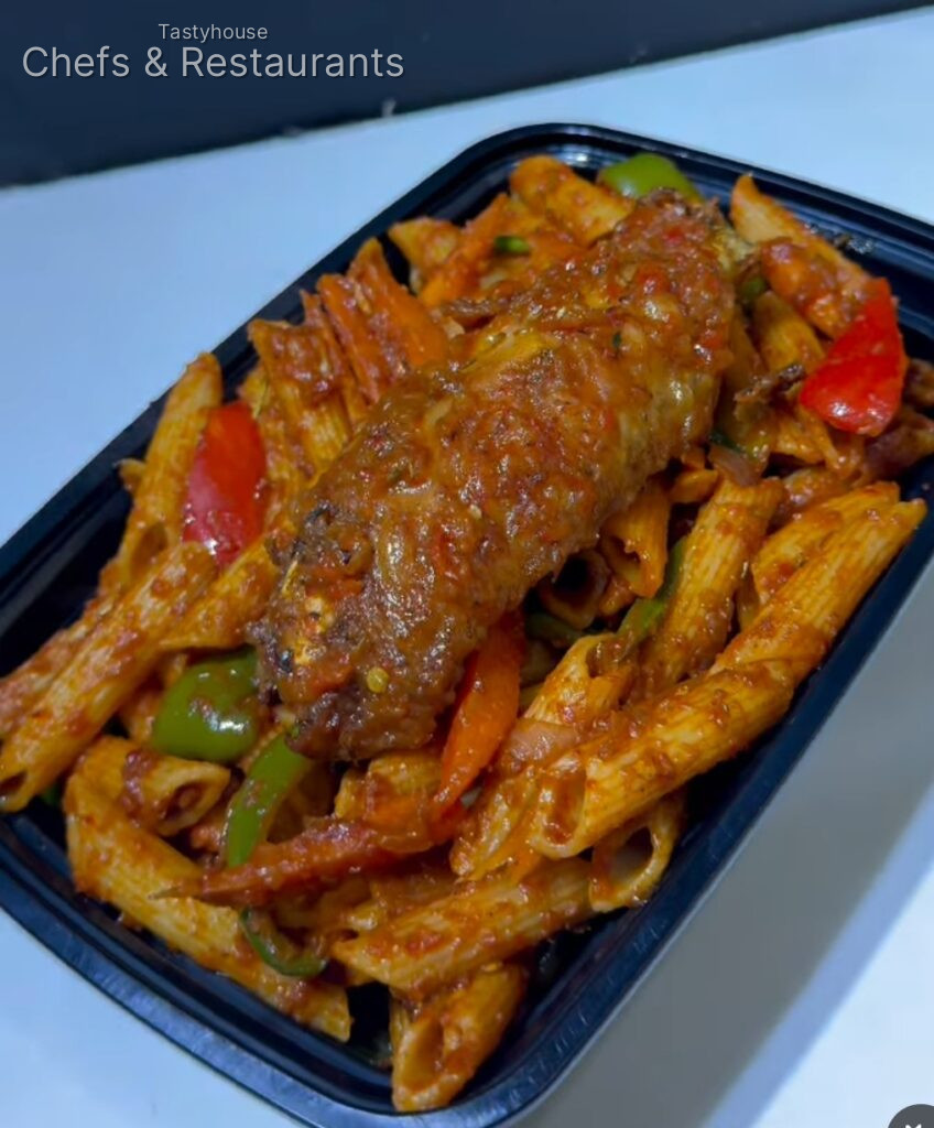 Jollof pasta (penne)