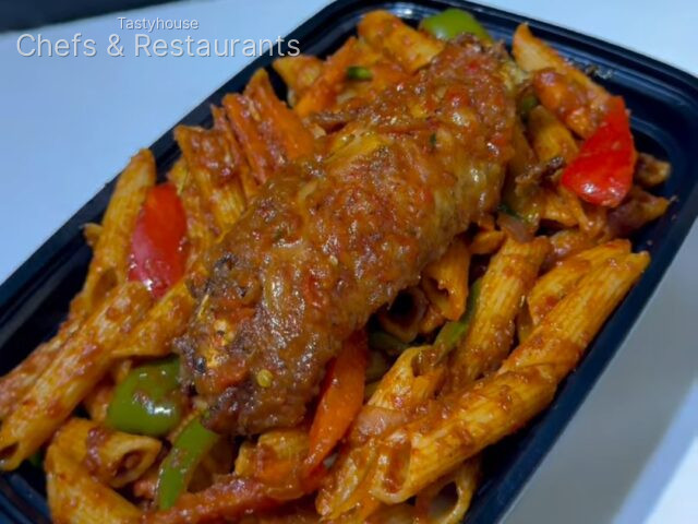 Jollof pasta (penne)